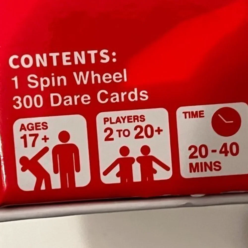 Adult Party Game / Wheel of Odds (Age‎ 17+) (kpg)